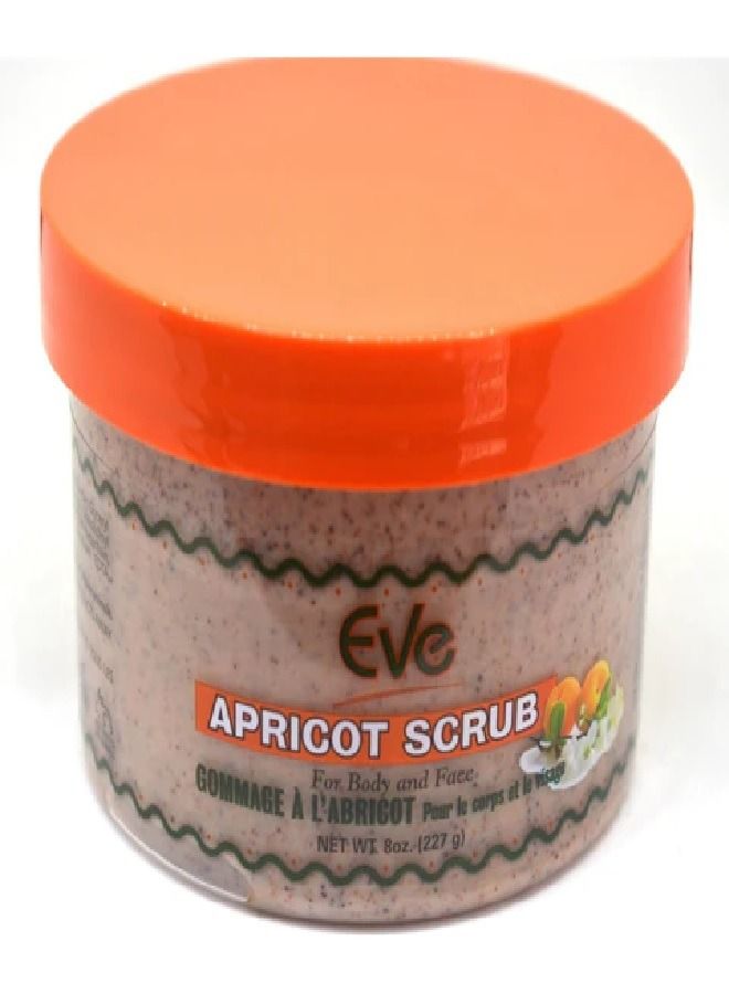 Eve Apricot Srcub, 8oz - Image 1