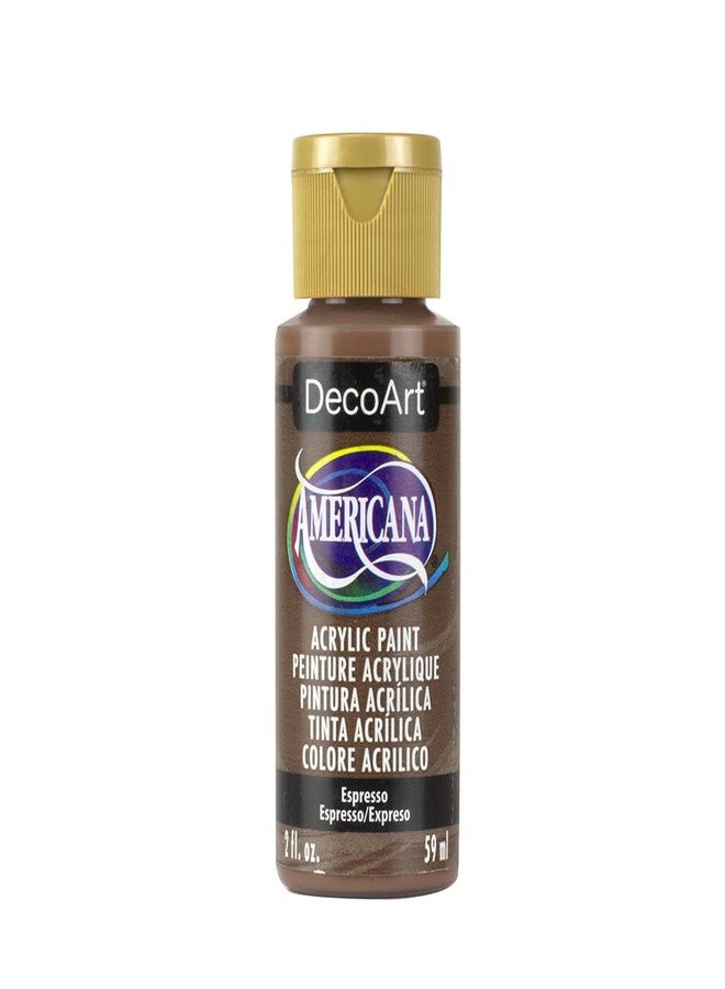 DecoArt Americana Acrylic Paint, 2-Ounce, Espresso - Image 1