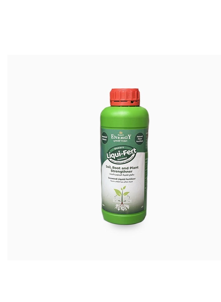 DESERT ENERGY - Desert Energy Seaweed Liquid Fertilizer is a Premium Plant Nutrient Solution Formulated to Enhance Root Development Improve Soil Health and Strengthen Plant Growth 500ml Bottle Provides a Natural and Effective Way to Support Robust and Healthy Plants. - Image 1