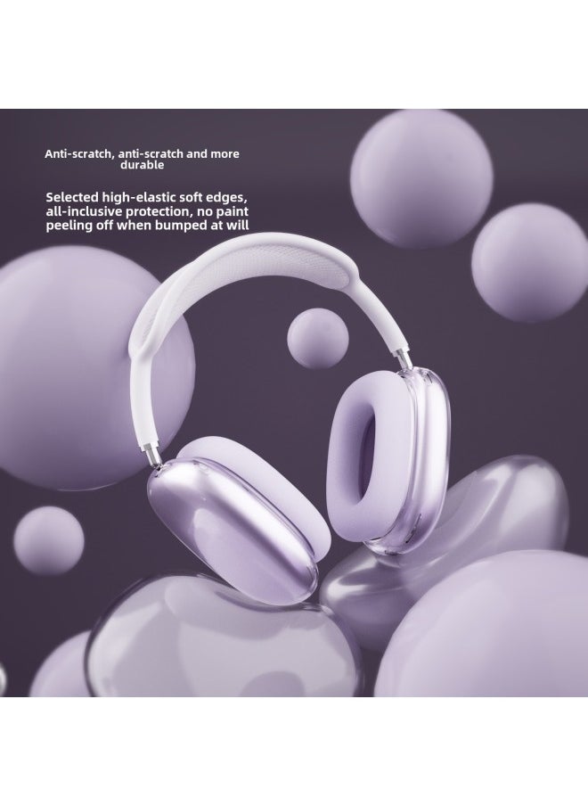 Generic - For 2024 Airpods Max2 Protective Case Apple Head-mounted Airpodsmax Earmuff Case-Color:Powder Penetration-Model:airpods Max - Image 1