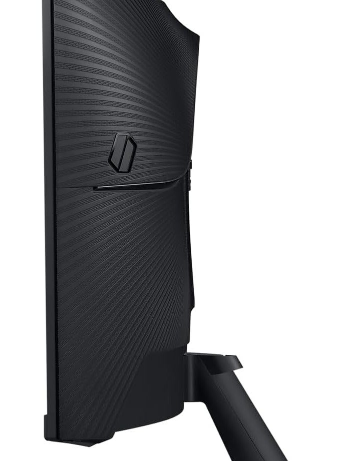 Samsung Odyssey G5 2K QHD HDR10 VA Panel Technology Curved Gaming Monitor with 165Hz Refresh Rate and AMD FreeSync, 32-Inch SizeLS32CG552EMXEG اسود - Image 3