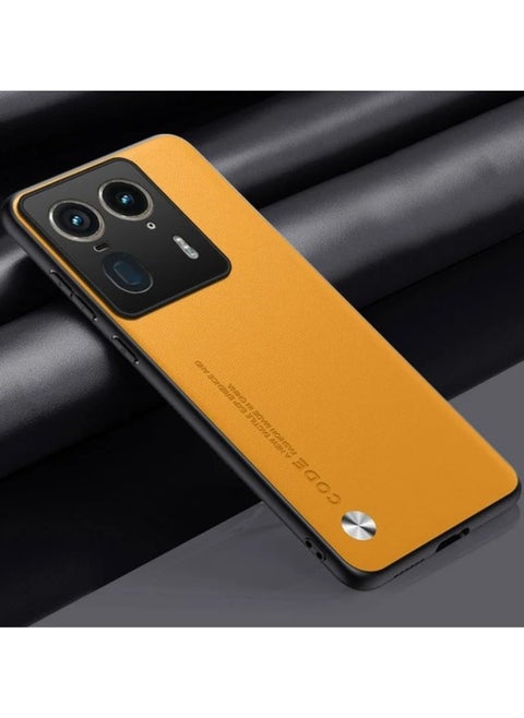 Case Compatible with Motorola Edge 50 Ultra, Plain Leather Skin-friendly Anti-slip Phone Case Matte Bumper Shockproof Soft Edge Cover for Motorola Edge 50 Ultra