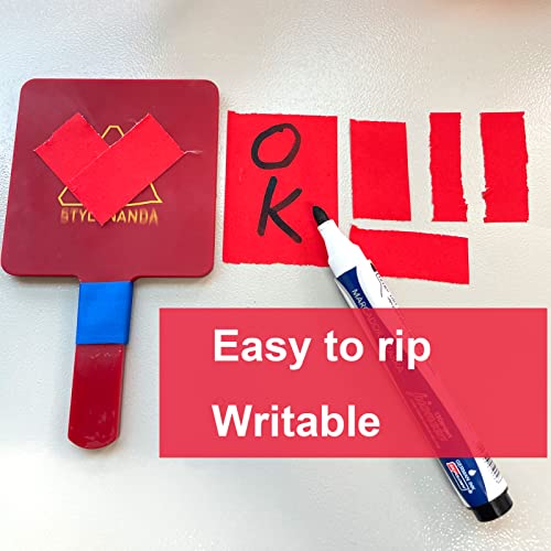 WELSTIK 1 Pack Red Gaffers Tape,1" X 60 Yards -Gaffers Tape Used for Film,Studio and TV Shooting,Theater,Stage Production,Automotive Industry,Sports Production,Non-Reflective, Easy to Rip - Image 3