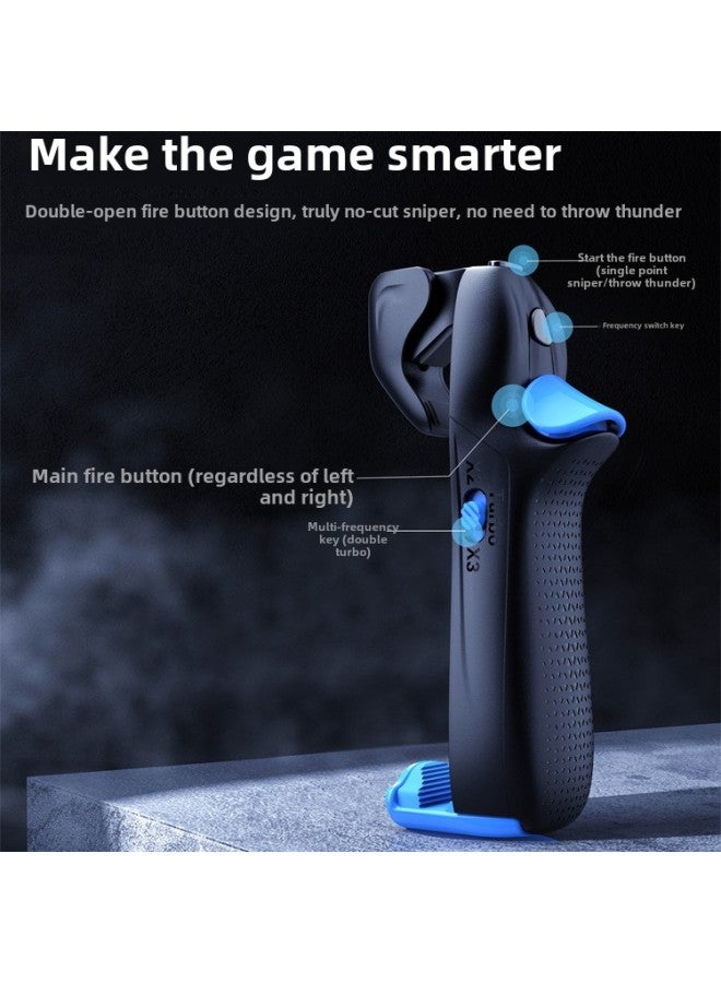 Digital Computer Game Controller Joystick For Pc Gaming Console Usb Interface High Precision Throttle Trigger ons-Product Color:Blue - Image 1