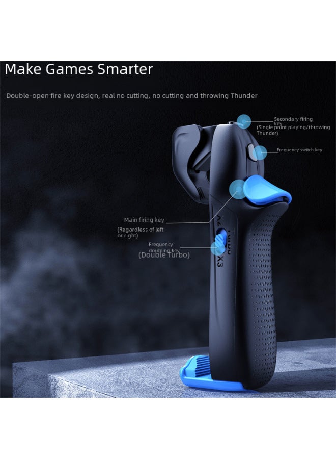 Digital Computer Game Controller Joystick For Pc Gaming Console Usb Interface High Precision Throttle Trigger ons-Product Color:Blue - Image 2