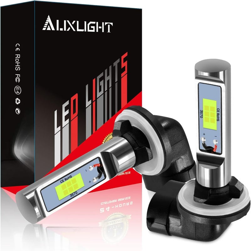 AUXLIGHT 881 LED Fog Light Bulbs - 3000 Lumens Ice Blue - Image 1