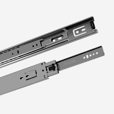 Dorset Drawer 22 inch Channel for Drawer- I Slide Telescopic Channel for Kitchen Drawers | Ball Bearing Slide for Office/Home/Wardrobe | Weight Capacity - 45 Kg | Drawer Slide Material- Zinc [ISBB550] - Image 1