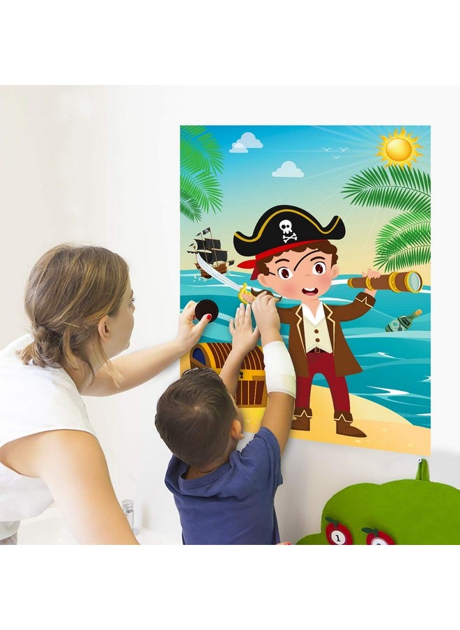 Pirate Stickers Party Games For Kids Pin The Eye Patch And Mustache On The Pirates Poster Birthday Party Favors Pin Game Include Blindfold Sticker Caribbean Pirate Party Supplies Decoration - pzsku/ZD3A1386005A64C5FA11AZ/45/_/1734347965/b36a6527-fad2-4c2b-8337-8390adc2722e