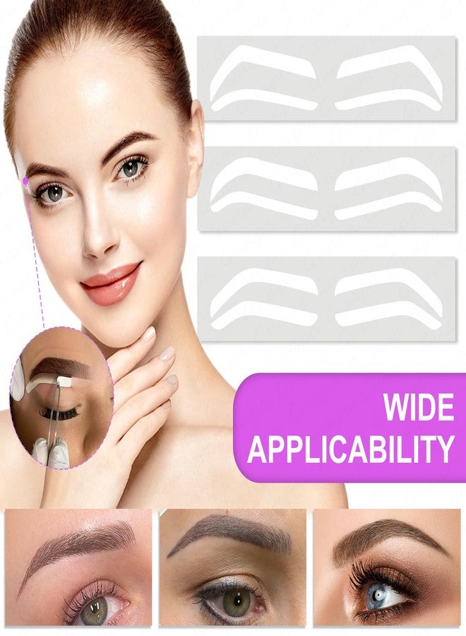 Guapa Versatile Eyebrow Tint Stencil Kit – Multiple Shape Options for Flawless, Customizable Brow Tinting - Image 3