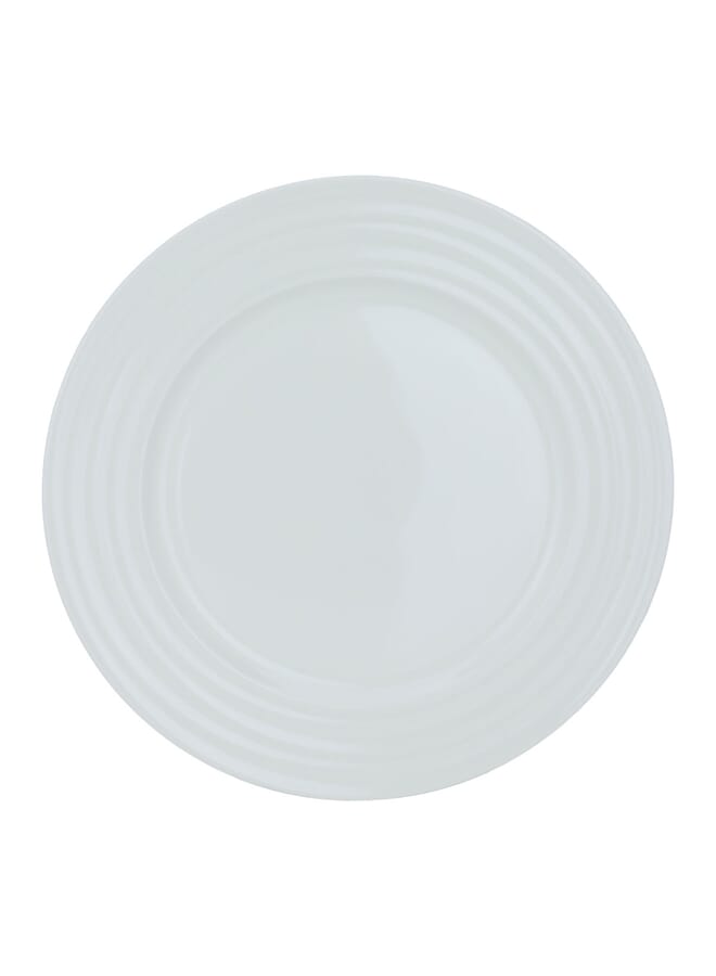 Alsaif Gallery Round white porcelain plate, 30 cm - Image 3