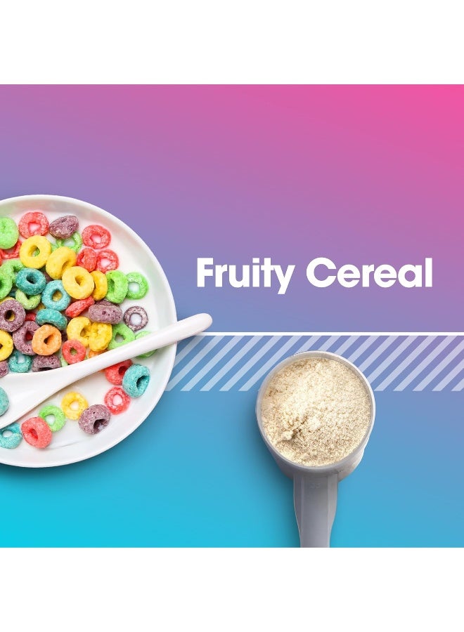 أوبتيموم نيوتريشن مسحوق بروتين مصل اللبن 100% من جولد ستاندرد، مصدره الأساسي هو العزل، 24 جرام من البروتين لدعم العضلات والتعافي - حبوب الفاكهة، 29 حصة، 900 جرام - Image 2