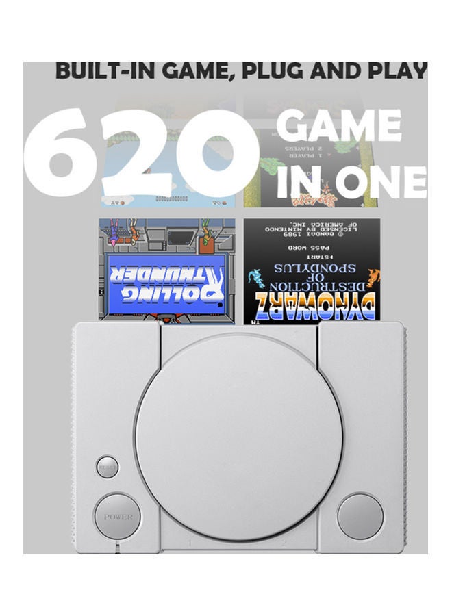 NIBEMINENT PS1 Mini Game Console With Two Controllers - Image 4