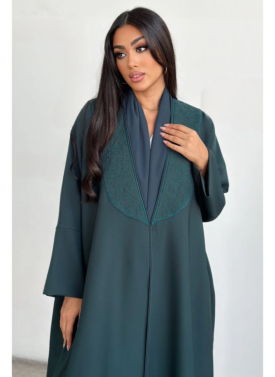 فنة Embroidered Abaya