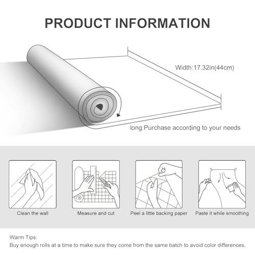 Yun-aeon Yunaeon Thick Metallic Dark Brown Peel and Stick Wallpaper 157x 472 Matte Fridge Contact Paper for Countertops Vinyl Self Adhesive Removable Modern Wall Paper for Kitchen - Image 3
