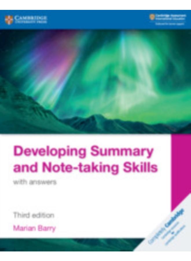 Developing Summary and Note-taking Skills with answers 