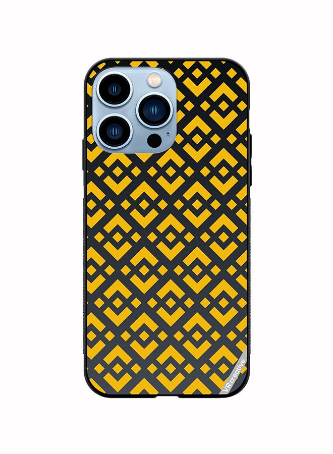 Protective Case Cover For Apple iPhone 14 Pro Max Binance Logo Design Multicolour