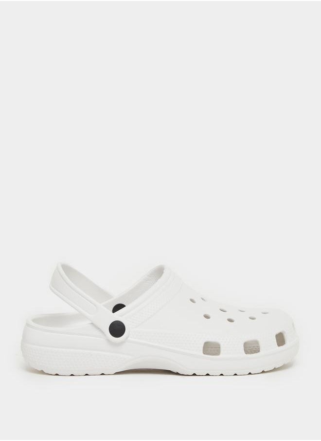 Styli - Hollow Design Upper Thick Sole Clogs - Image 1