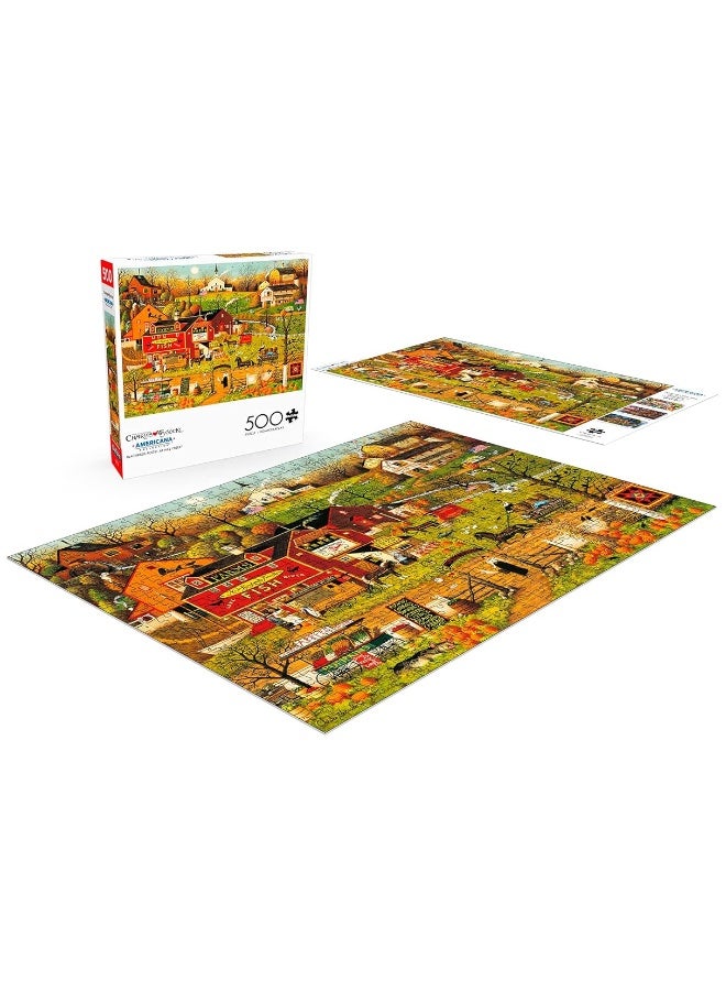 Buffalo Games - Charles Wysocki - Blackbirds Roost at Mill Creek - 500 Piece Jigsaw Puzzle for Adults Challenging Puzzle Perfect for Game Nights - Image 4