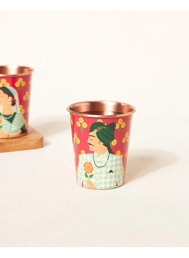 Chumbak Sawai Copper Tumbler, 250 ml | Palace Memoirs