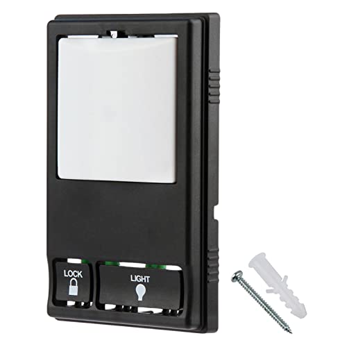 GARAGE STOP Multi-Function Wall Keypad Control Panel for LiftMaster 41A5273-1 78LM Black - Image 1