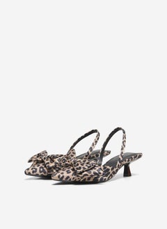 ONLY Onlcoco-6 Bow Leo Slingback Pumps  - Image 3