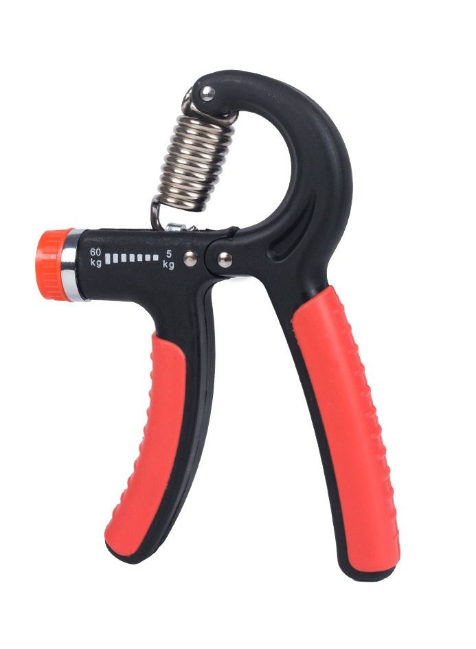 Generic Grip Strength Trainer, Hand Grip Exerciser Strengthener Forearm Strengthener, Hand Exerciser For Muscle Building And Injury Recover(Red+Black)  - Image 1