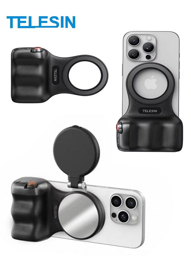 TELESIN Fun Shot Magnetic Phone Camera DSLR Style Shutter Grip