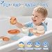 AMCHSURI Baby Bath Toys 16 Pack EasyClean Squeezable Silicone Bath Toys for Babies 612 Months Mold Free Bath Toys Toddlers 24 Bathtub Water Pool Toys - Image 4
