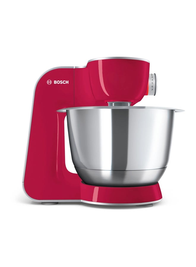 BOSCH Kitchen Machine Food Mixer 4 l 1000 W MUM58420 Clear/Red/White/Silver 3.9 L 1000 W MUM58420 Red/Silver - Image 2