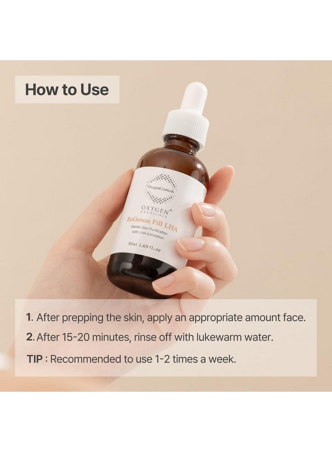 OxygenCeuticals Regenon Fill Lha Youthful Glow Antiaging Peeling Solution With Idebenone 1.69Oz (50Ml) - Image 4