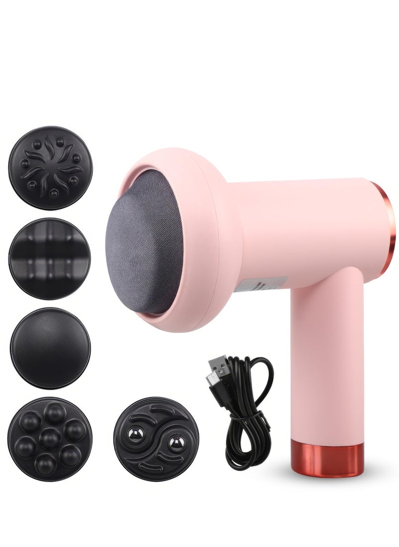 Generic - Powerful Deep Rolling Massager, 5 in 1 Body Sculpting Machine, Cordless Body Cellulite Remover, Fatigue Relief Massager, Customizable Speed Settings, for Belly, Waist, Arm, Hip and Leg Fat - Image 1