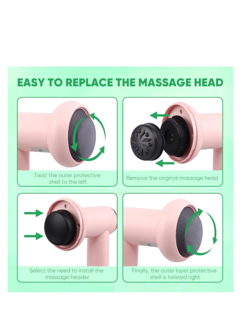Generic - Powerful Deep Rolling Massager, 5 in 1 Body Sculpting Machine, Cordless Body Cellulite Remover, Fatigue Relief Massager, Customizable Speed Settings, for Belly, Waist, Arm, Hip and Leg Fat - Image 1