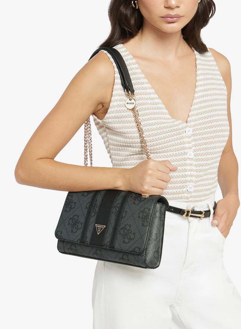 Guess  Noelle II Flap Over Convertible Crossbody Bag for Women | Best Price UAE