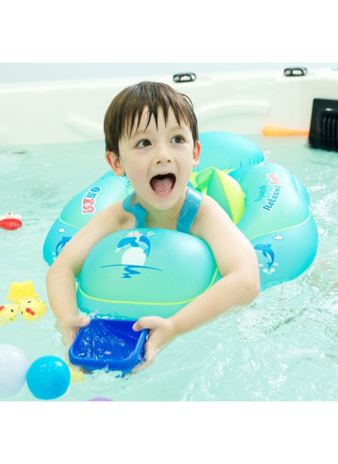 Generic - Self-swimming Baby Prone Ring Special Edition With Floating Ball Free Baby Children Baby Swimming Ring Floating Ring Armpit Ring One Year Old-Inside Diameter After Inflation:Lie Circle Special Edition L Code 1-2 Years Old - Image 1