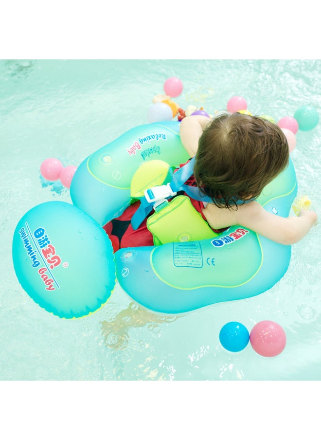 Generic - Self-swimming Baby Prone Ring Special Edition With Floating Ball Free Baby Children Baby Swimming Ring Floating Ring Armpit Ring One Year Old-Inside Diameter After Inflation:Lie Circle Special Edition L Code 1-2 Years Old - Image 1