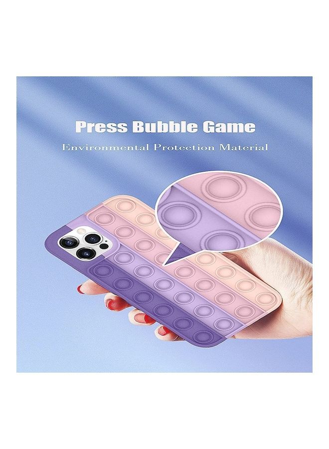 NIBEMINENT Pop Fidget Toy Phone Case Cover For Apple iPhone 12 Pro Max Multicolour - Image 5