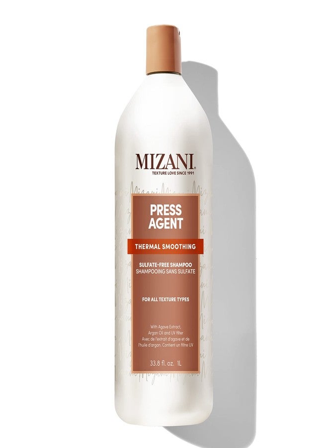 Mizani شامبو ميزاني بريس أجنت للتنعيم الحراري خالي من الكبريتات، جريب فروت وردي، ماندرين عصير مع مزيج زهور من الياسمين، الورد والفريزيا، مع لمسات من المسك والخشب، 33.8 أونصة سائلة. - Image 1