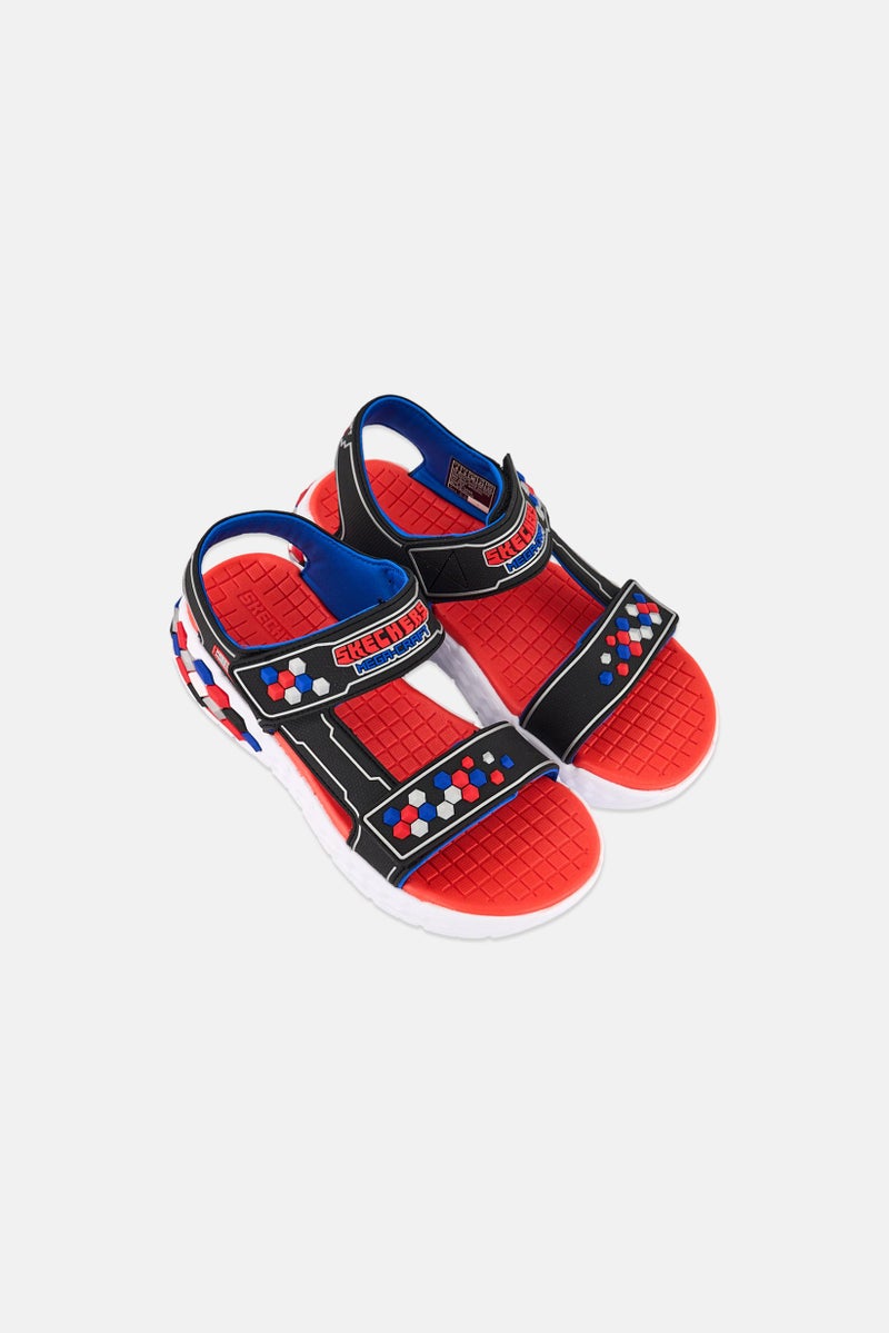 SKECHERS Kids Boy Mega Splash 2,0 Velcro Closure Outdoor Sandals, Multicolor - Image 2
