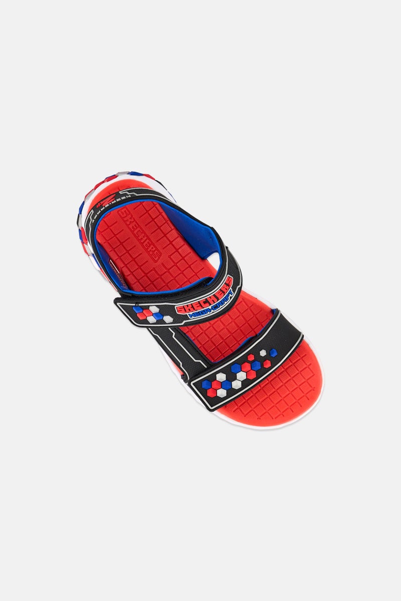 SKECHERS Kids Boy Mega Splash 2,0 Velcro Closure Outdoor Sandals, Multicolor - Image 4