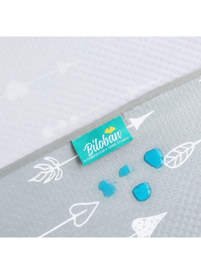 Biloban Splat Mat 2 Pack for Under High Chair & Arts & Crafts & Eating Mess, Waterproof Baby Playtime Anti-Slip Mat for Floor or Table, Reusable & Portable Splash Mat 42” ×46” - Image 1