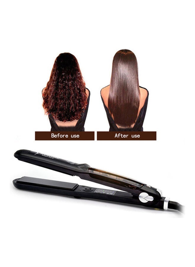 NIBEMINENT 450f Professional Multi-function Ceramic Spray Steam Hair Straightener Black 36.0x13.5x6cm - Image 3