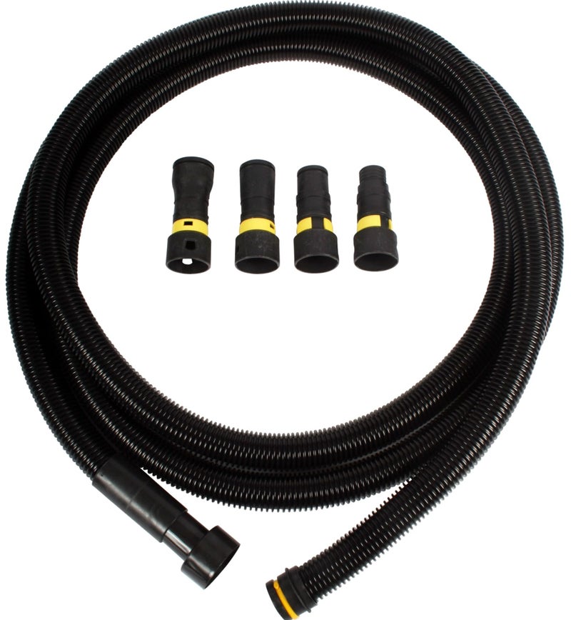 CenTec Systems 95578 Antistatic Vacuum Adapter Set 16 Ft Hose Black