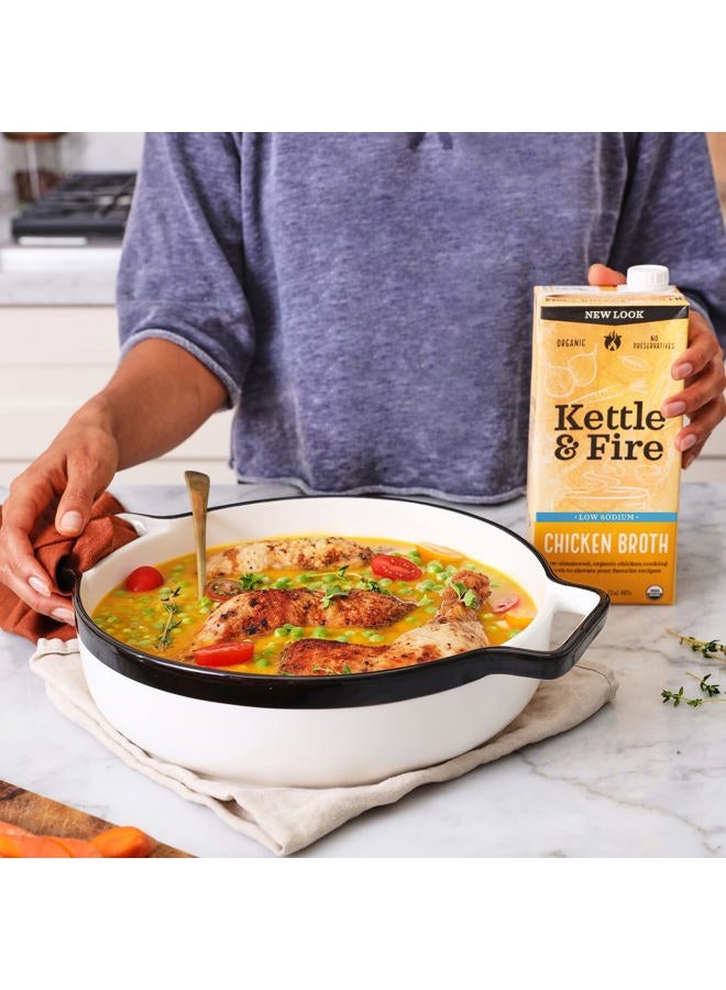 Kettle & Fire Kettle And Fire Broth Chkn Cookng Ls 32 OZ - Image 4