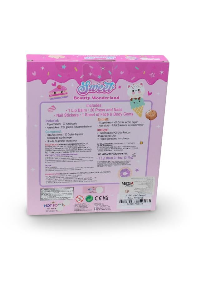 Hot Focus Sweet Beauty Wonderland Nails Set - Image 2