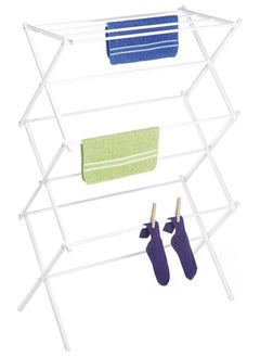 AIWANTO Premium Foldable Portable Adjustable Clothing Rack Dry Cloth Drying Rack Stand Cloth Rack Hanger Clothes Rack for Air Drying Clothing Sturdy Durable Laundry Drying Stand for Indoor Outdoor  - Image 2