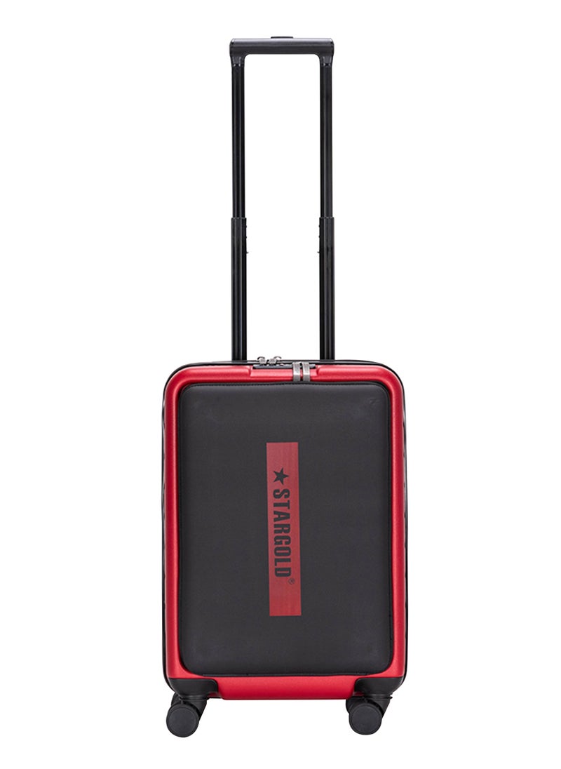 Stargold ABS Hard Side Trolley Luggage with Front Pocket TSA Lockable System  - Image 1
