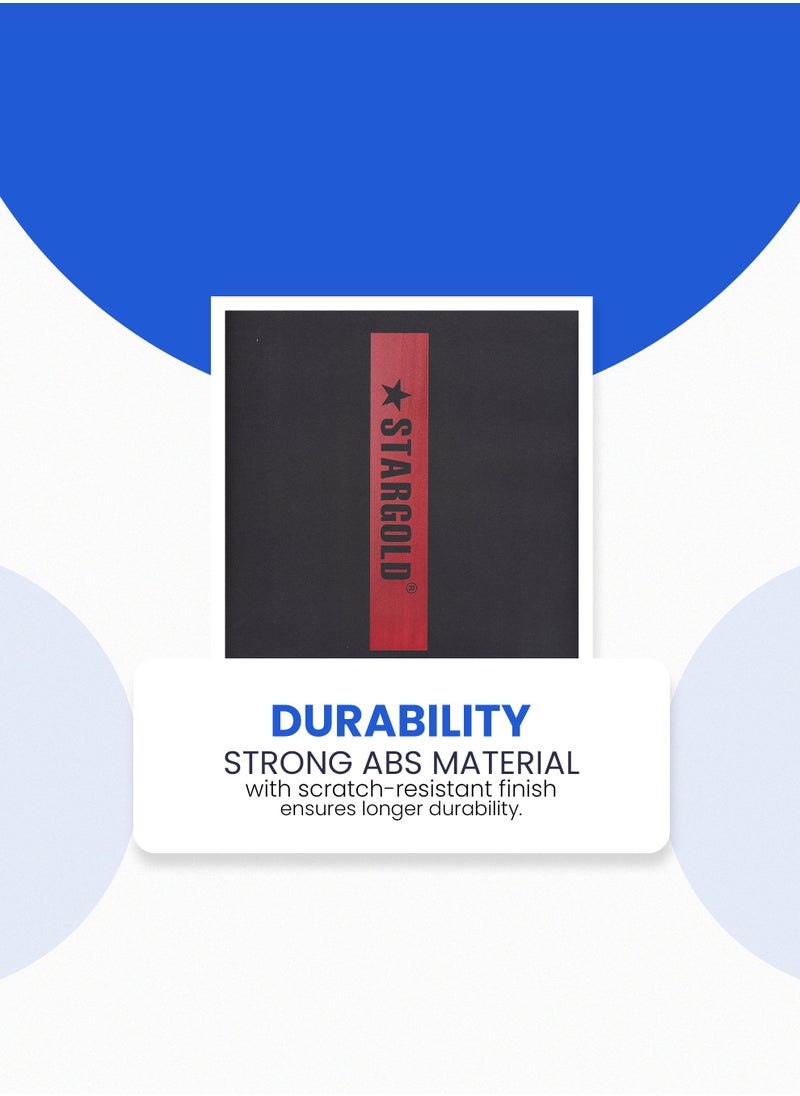 ABS Hard Side Trolley Luggage with Front Pocket TSA Lockable System