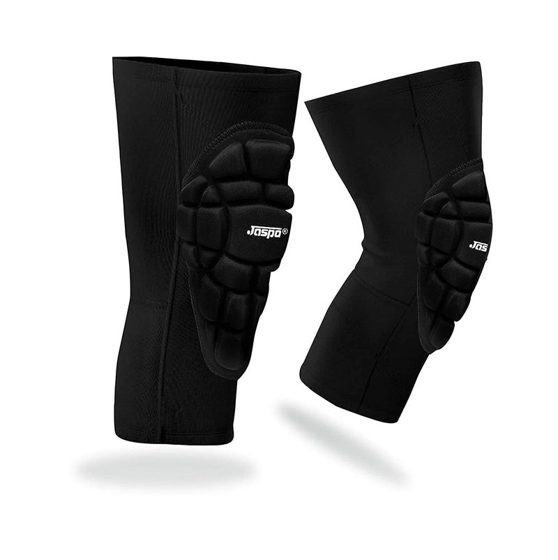 jaspo Professional Knee/Elbow Pads Support For Men Women with PU Pads,Medical Grade Knee Pads for Running, Jogging, Fitness, Gym, Aerobics, Cycling, Skating, Dancing (Small, Knee) - Image 1