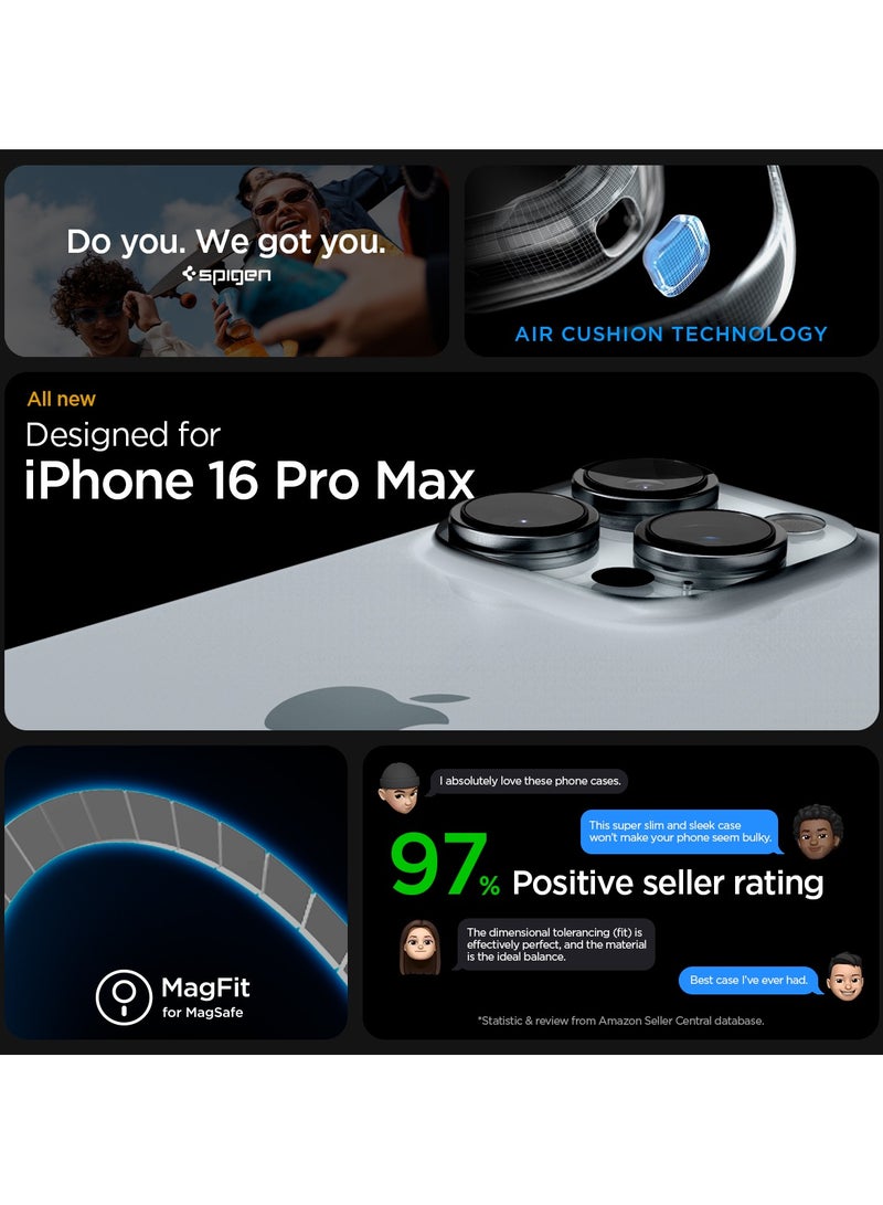 Spigen غطاء حالة Ultra Hybrid MagFit لجهاز iPhone 16 Pro Max مع MagSafe (2024) - ألياف الكربون - Image 2