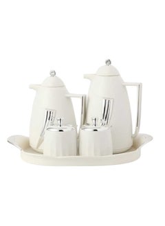 Alostoura Tea and Coffee Thermos Set – 5 Pieces with a Modern, Elegant, and Attractive Design 